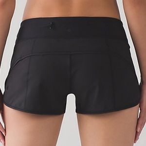 Lululemon speed short h2o size 6
